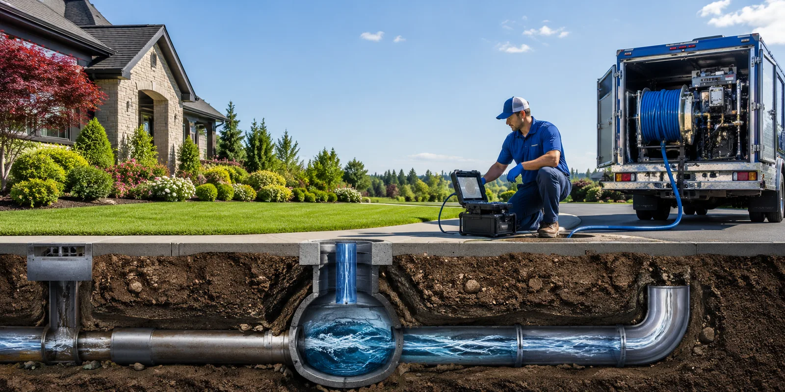 Drainage restoration information for West Monroe, LA